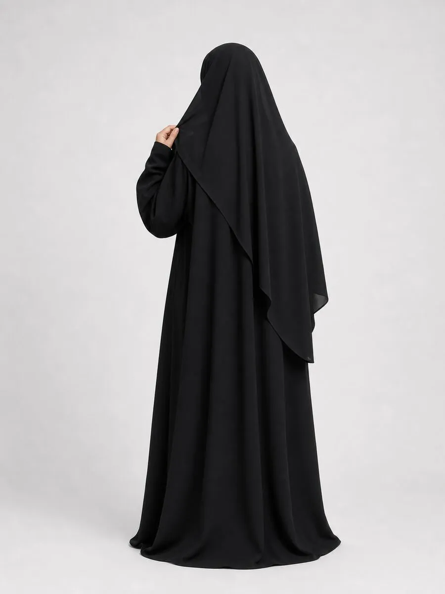 Abaya à voile intégré — nida
