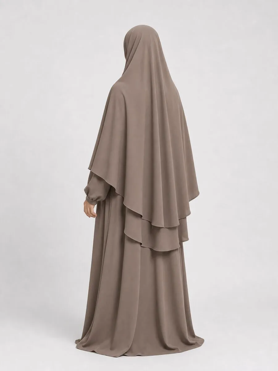 Khimar premium doublé