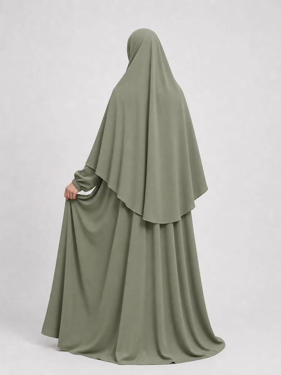 Ensemble khimar + jupe